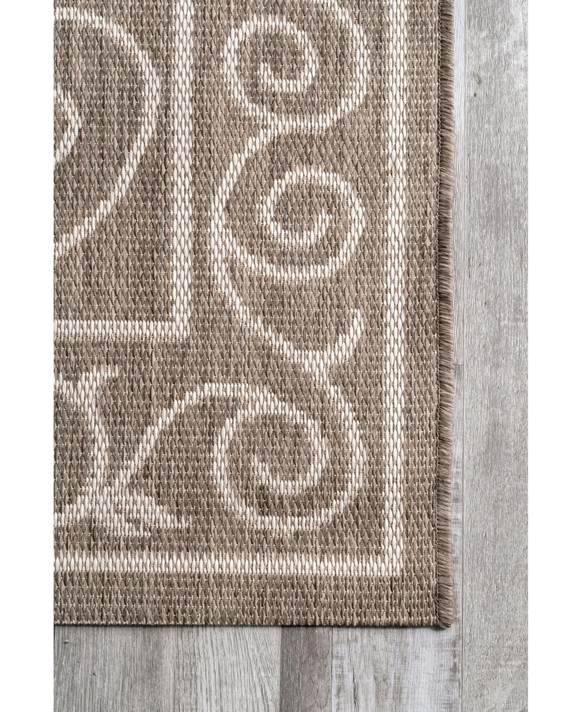 nuLoom Dawn Kathleen Krem Outdoor Area Rug