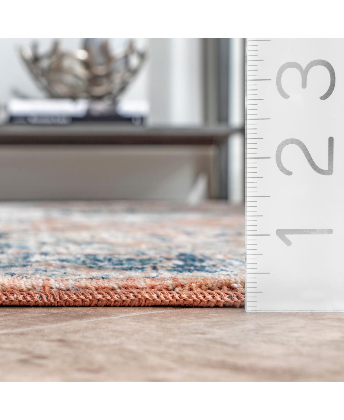 nuLoom Selina Marina Oriental DistressedArea Rug - Beige