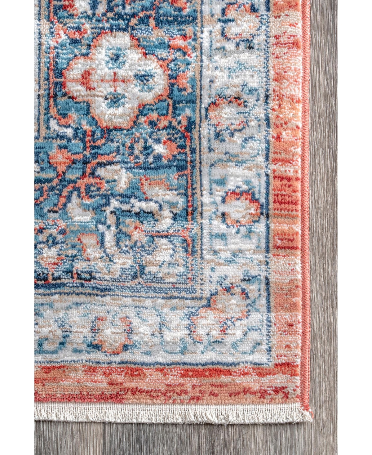 nuLoom Selina Zara MedallionArea Rug - Orange