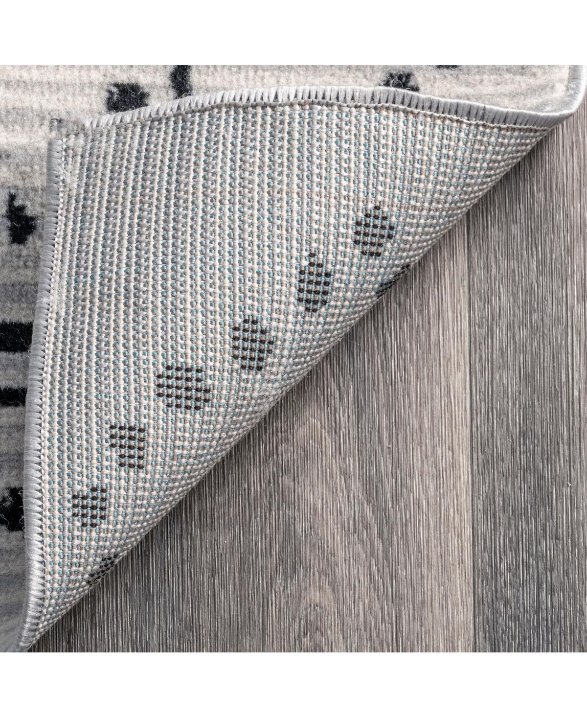 nuLoom Creek Contemporary AntoninaArea Rug - Gray