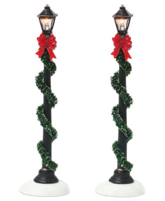 Department 56 - Accessories, Set of 2 Small Town Street Lamps