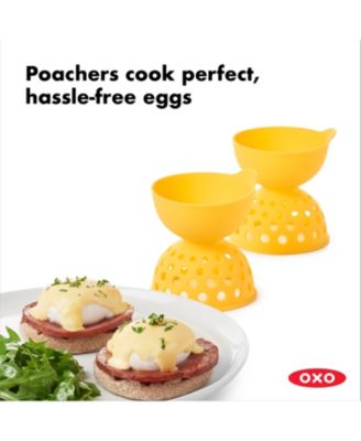 Good Grips 2-Pk. Silicone Egg Poacher