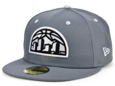 New Era - Denver Nuggets Storm Black White Logo 59FIFTY Cap