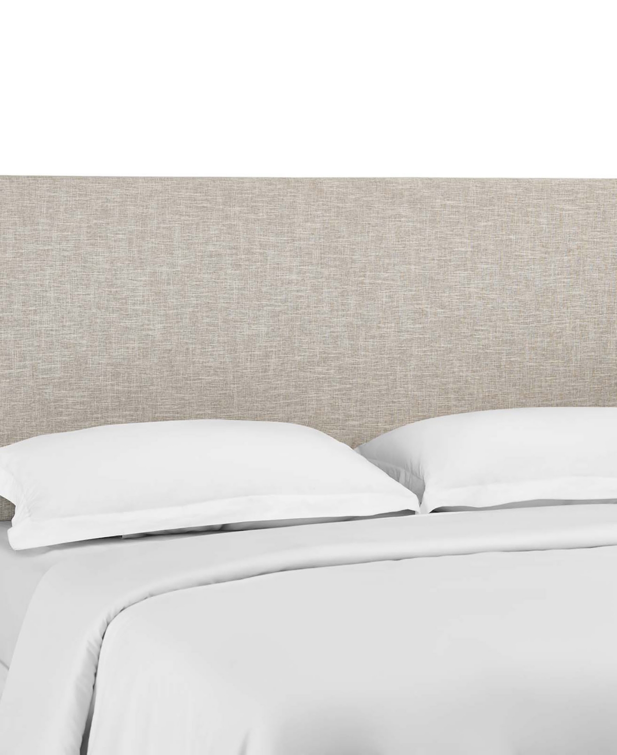 Modway Taylor Full/queen Upholstered Linen Fabric Headboard In Beige