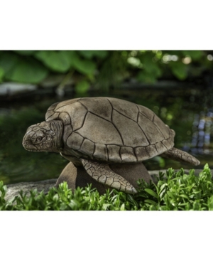 Shop Campania International Large Sea Turtle Statuary In Slate