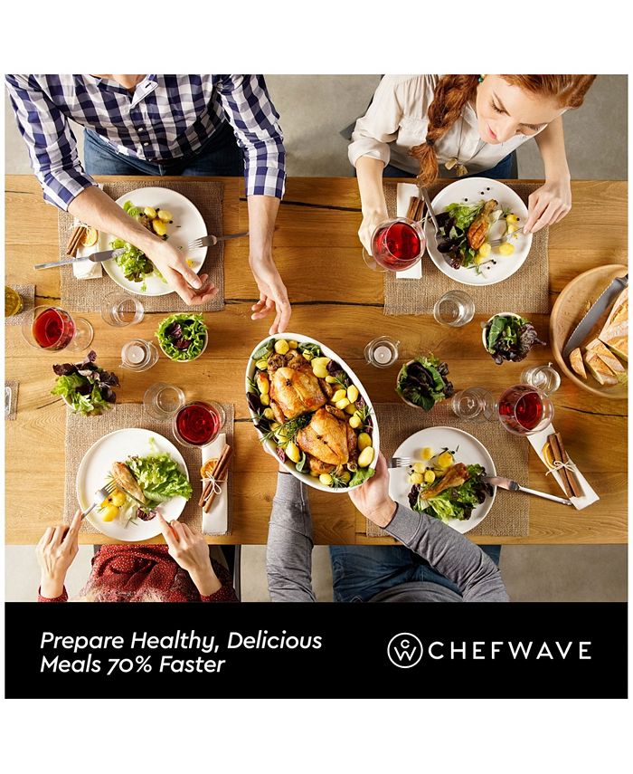 ChefWave Air Fryer, Rotisserie, Dehydrator Combo Oven, 16 Quart Macy's