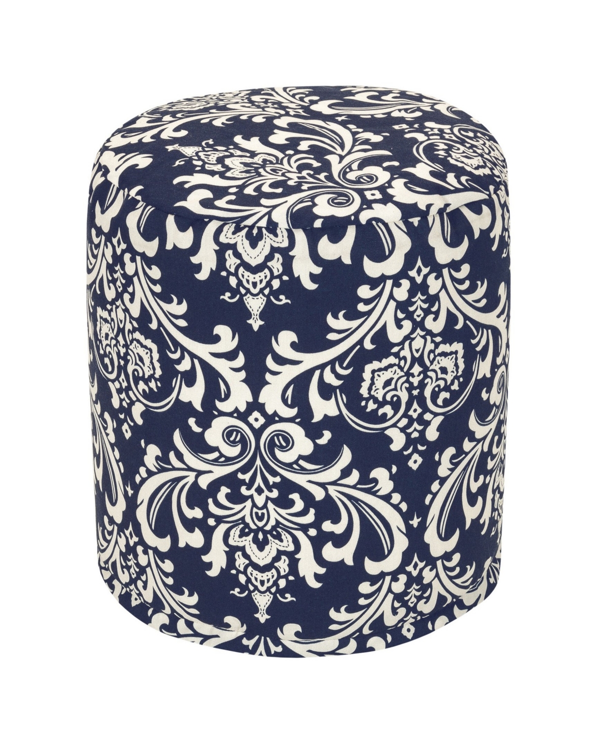 UPC 859072204126 product image for Majestic Home Goods French Quarter Ottoman Round Pouf with Removable Cover 16