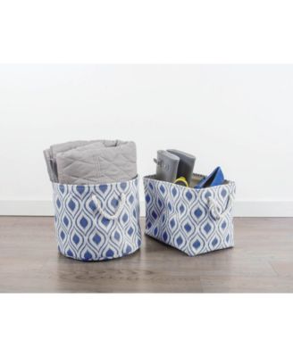 Polyester Bin Ikat French Rectangle Large