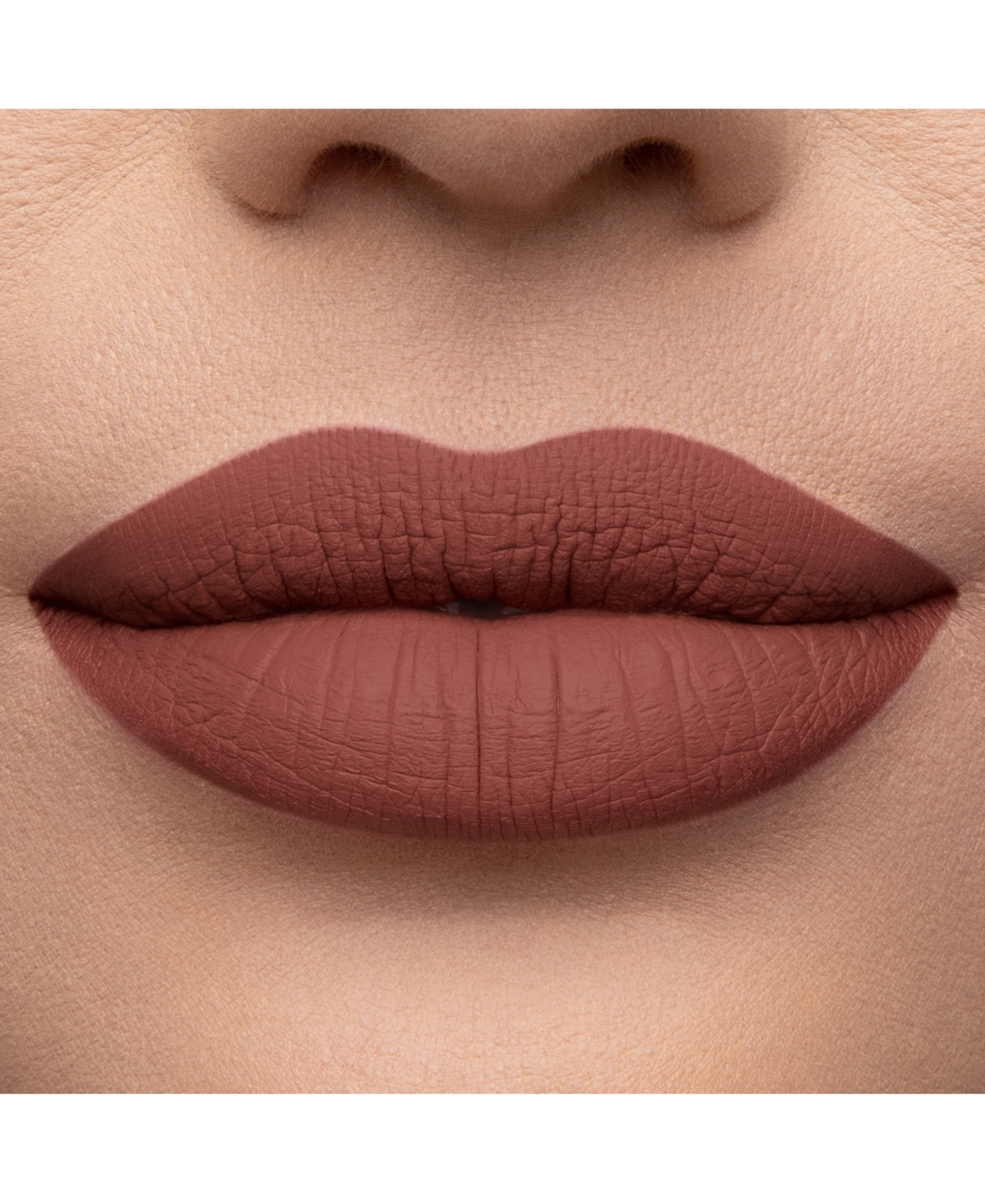 Too Faced Melted Matte Longwearing Diffused Finish Liquid Lipstick - Poppin' Corks - dusty warm mauve