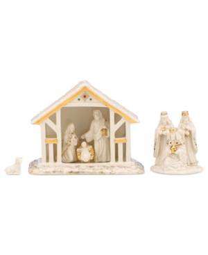 Lenox Mistletoe Park Manger, Exclusively At Macy's In 0
