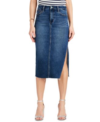 ralph lauren denim skirt macy's