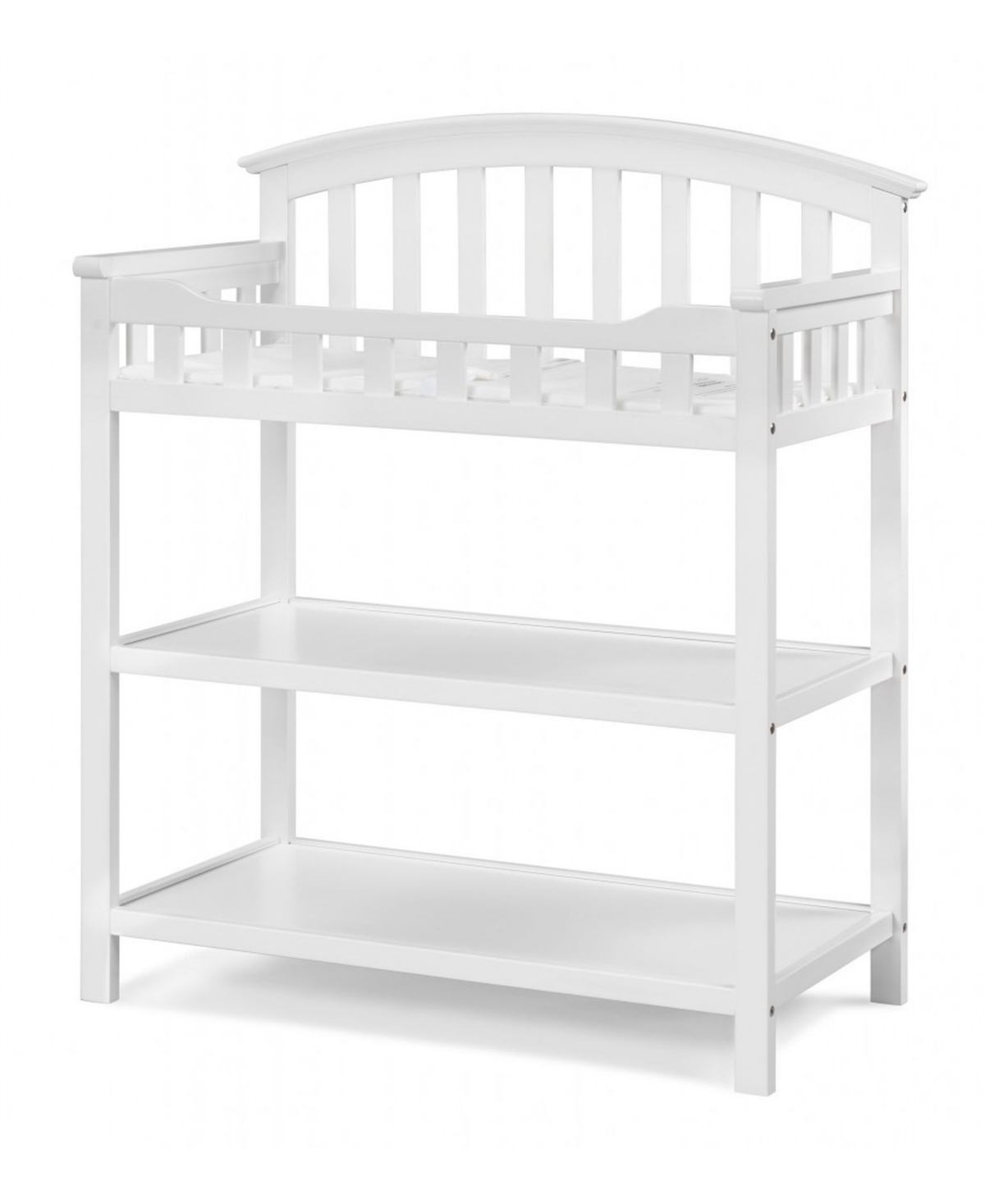 Graco Changing Table with Water-Resistant Changing Pad (White)