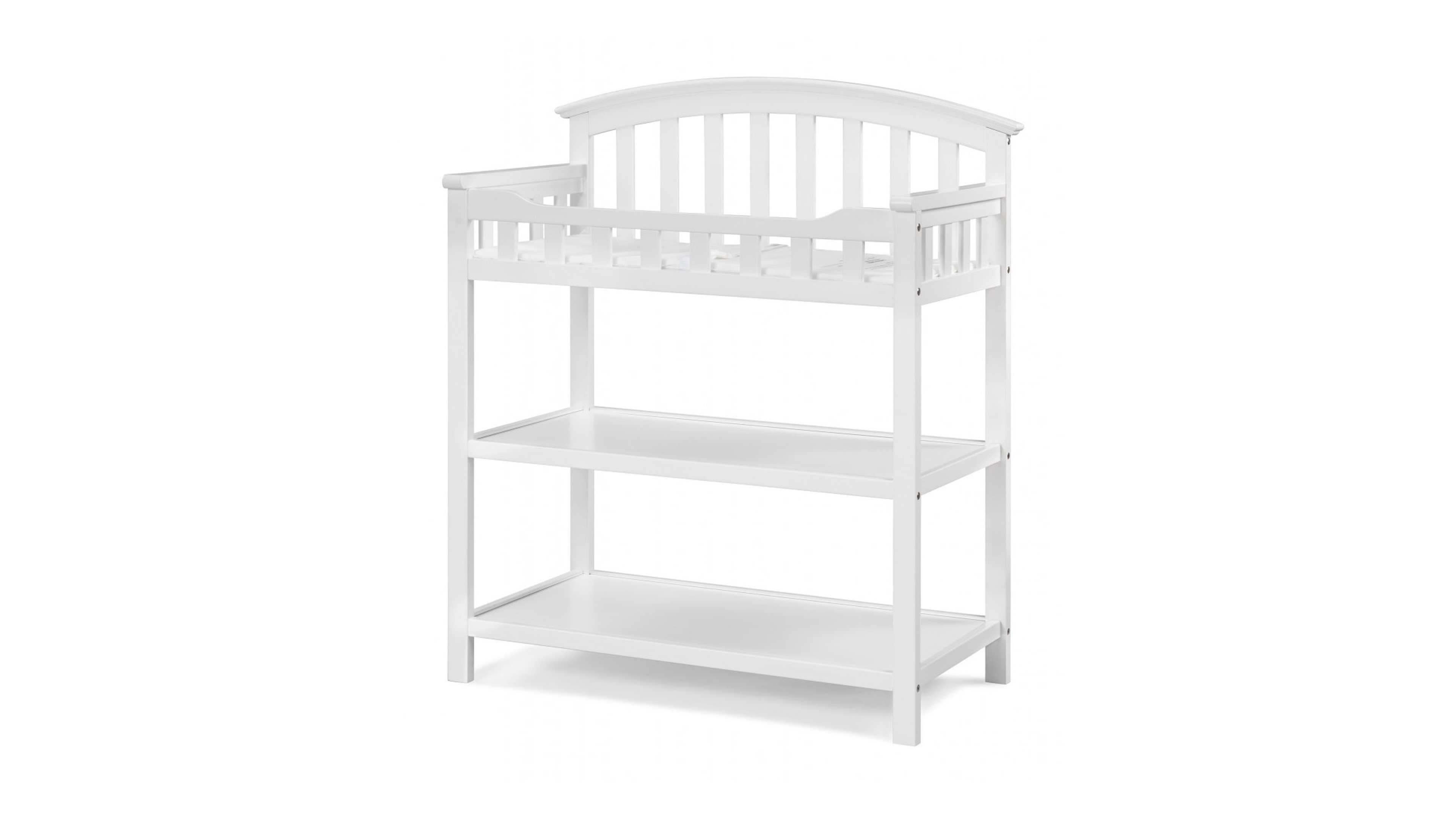 Graco Changing Table with Water-Resistant Changing Pad (White)