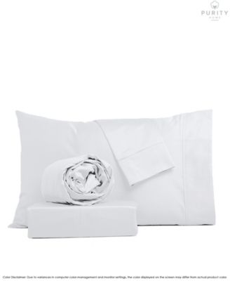 Purity Home 1000 Thread Count Egyptian Cotton Sheets Set, Full - Macy's