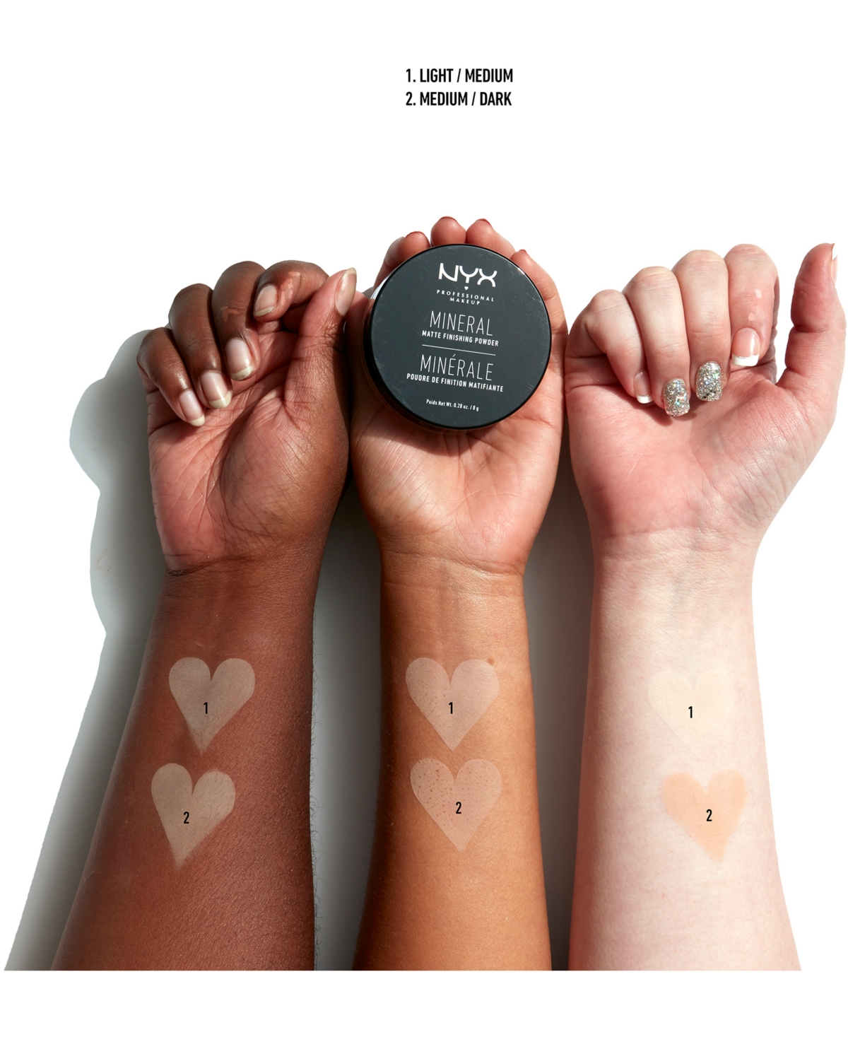 Nyx Professional Makeup Mineral Finishing Powder In Light,medium