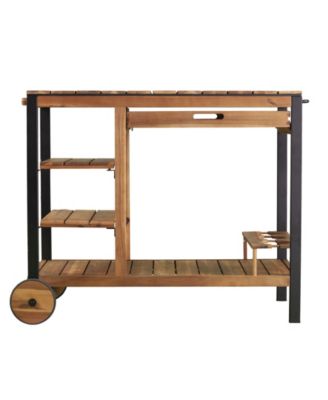 Briallen Outdoor Bar Cart