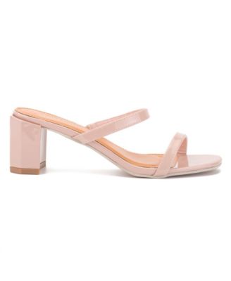 Olivia Miller Women's Out On The Town Block Sandals - Macy's