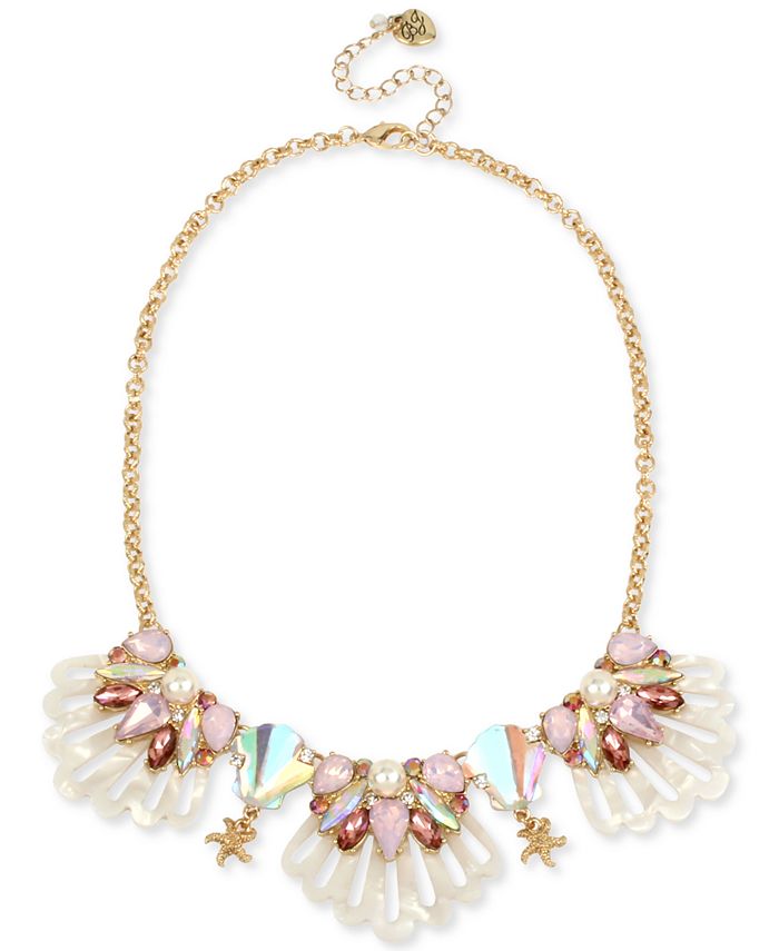Betsey johnson pearl necklace hotsell