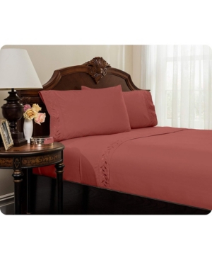 Reversifi Embroidered Bed Sheets Set - Full Bedding