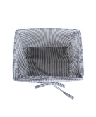 Vintage-like Chicken Wire Ticking Stripe Liner Set of 5