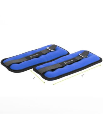 Ankle Weights 3 lb, Set of 2, Blue