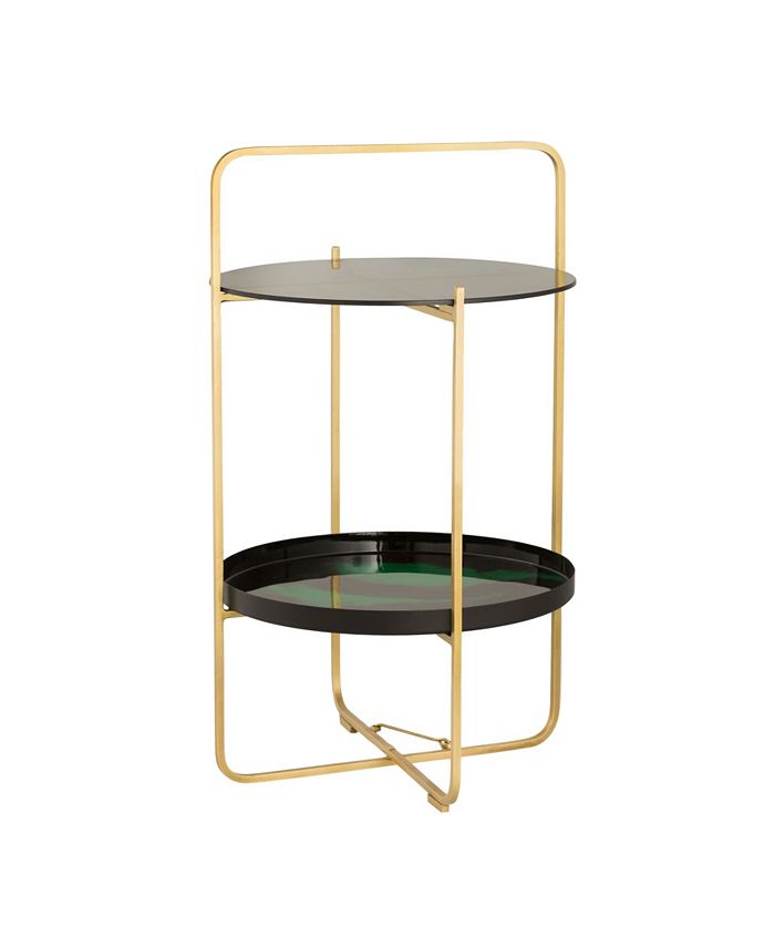 TOV Furniture Enamel Side Table & Reviews Furniture Macy's