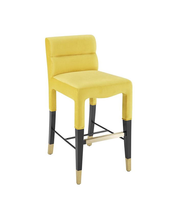 TOV Furniture Taylor Velvet Counter Stool Macy's