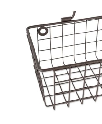 Small Wire Wall Basket Set of 2