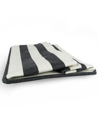 Paper Bin Stripe Rectangle Small