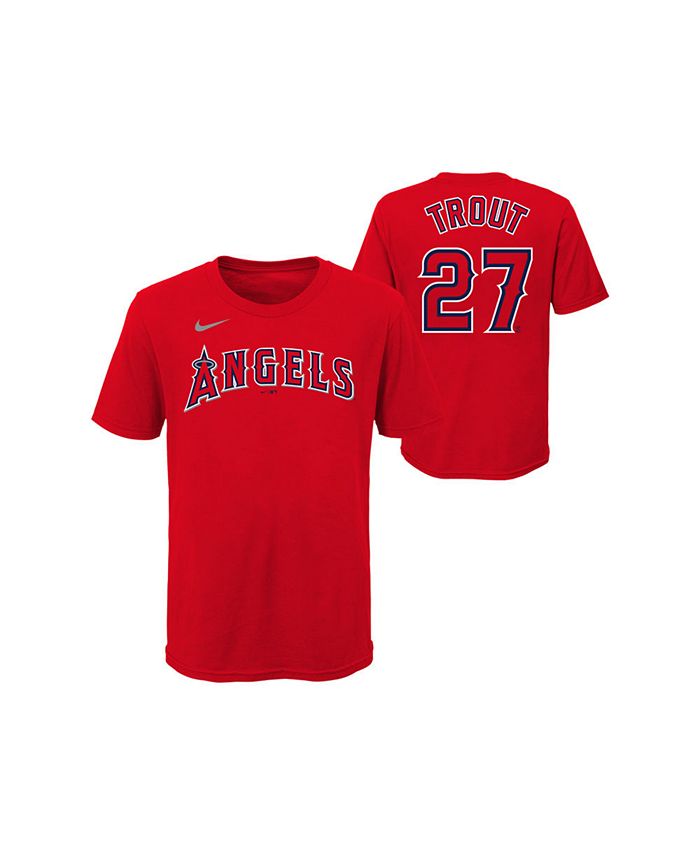 Nike Los Angeles Angels Big Boys and Girls Name and Number Player