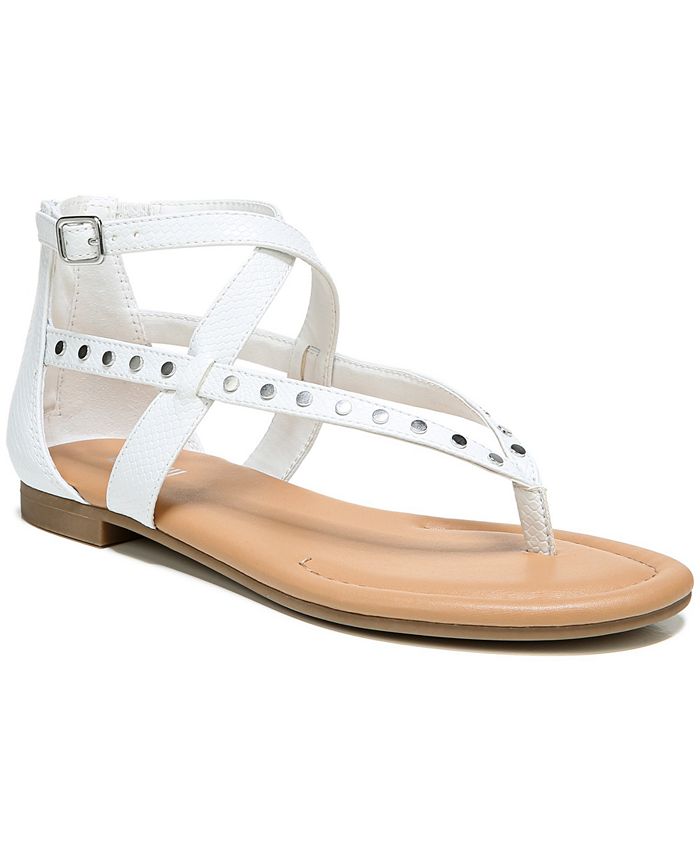 Bar III Tayla Strappy Flat Sandals, Created for Macy's - Macy's