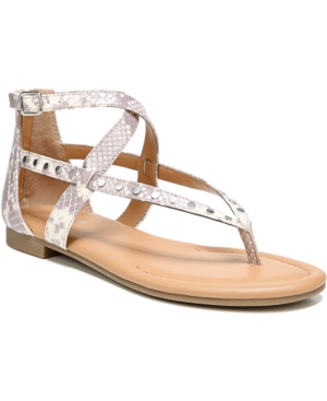image of Bar Iii Tayla Strappy Flat Sandals, Created for Macy-s Women-s Shoes