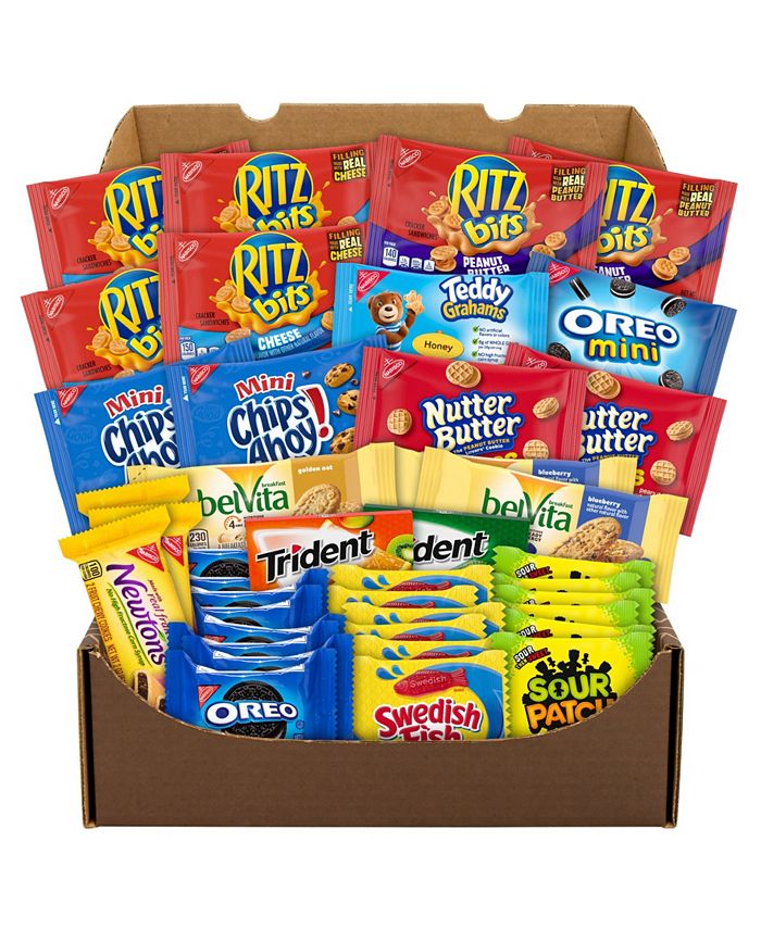 SnackBoxPros - Cookies, Crackers & Candy Variety Box