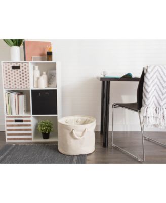 Polyester Bin Variegated Round Large