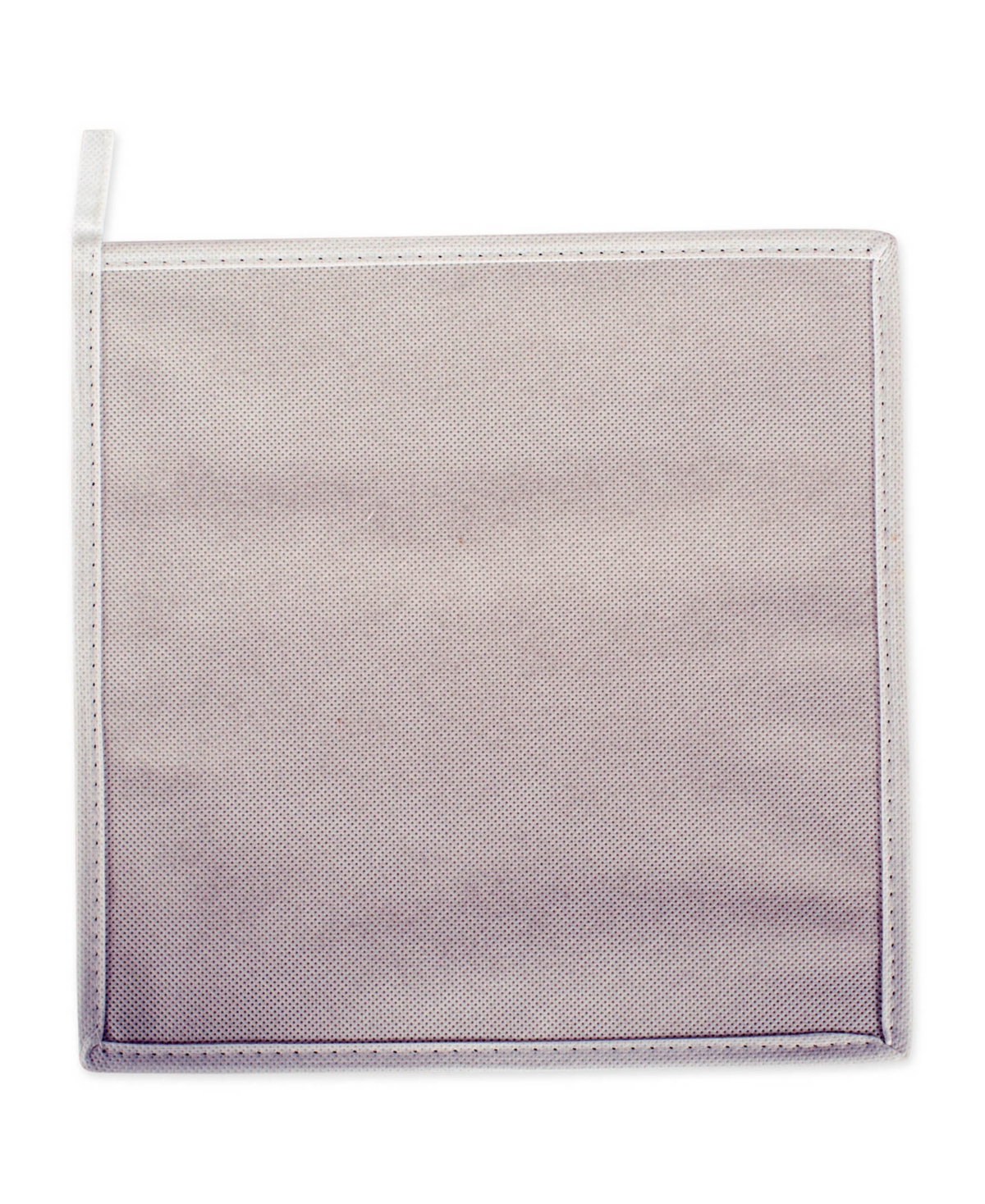 Design Imports Non-woven Polyester Cube Small Dots Square Set of 2