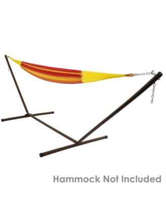 Large 2-Person Hammock Stand with Heavy-Duty Steel Beam Construction
