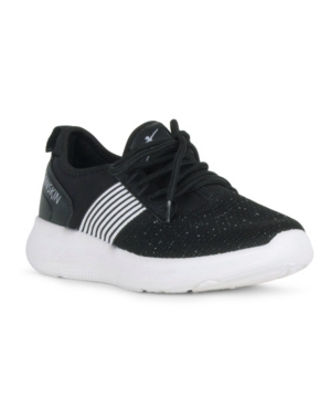 image of Danskin Strength Lace Up Sneaker with Contrast Trim Women-s Shoes