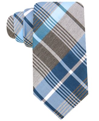 Alfani Tie, Victor Plaid - Ties & Pocket Squares - Men - Macy's