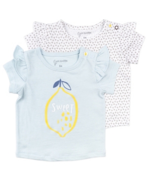Mac & Moon Baby Girl 2-Pack Tees
