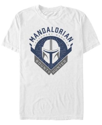Star Wars The Mandalorian Warrior Emblem Short Sleeve Men's T-shirt