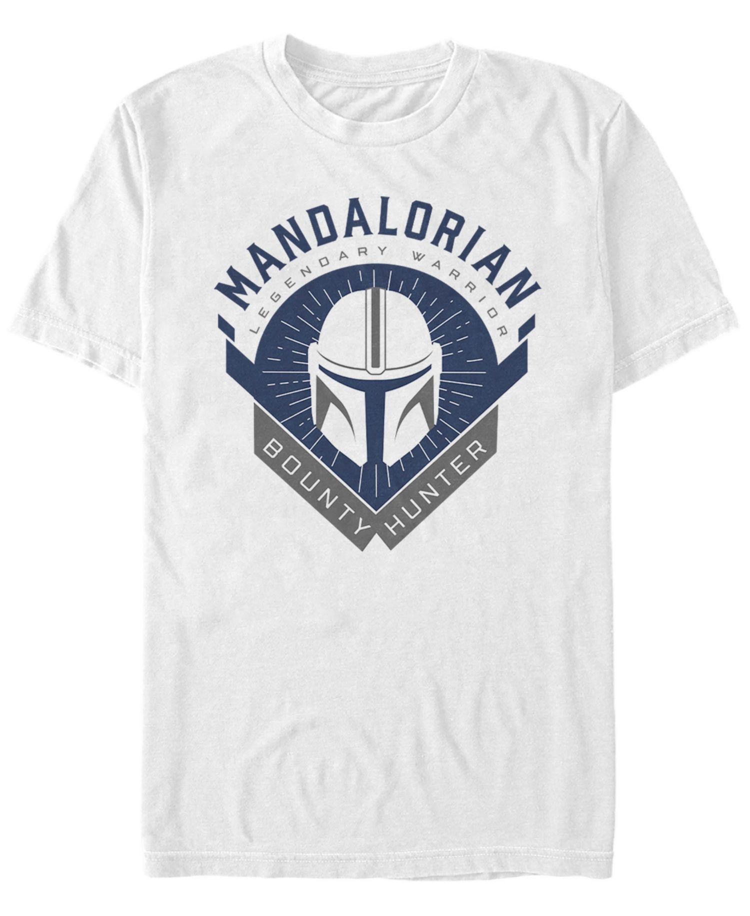 Star Wars The Mandalorian Warrior Emblem Short Sleeve Men's T-shirt