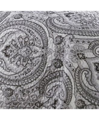 Classic Paisley 3-Pc. Quilt Set, King/California King