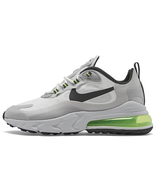 Nike Men S Air Max 270 React Casual Sneakers From Finish Line Reviews Finish Line Athletic Shoes Men Macy S