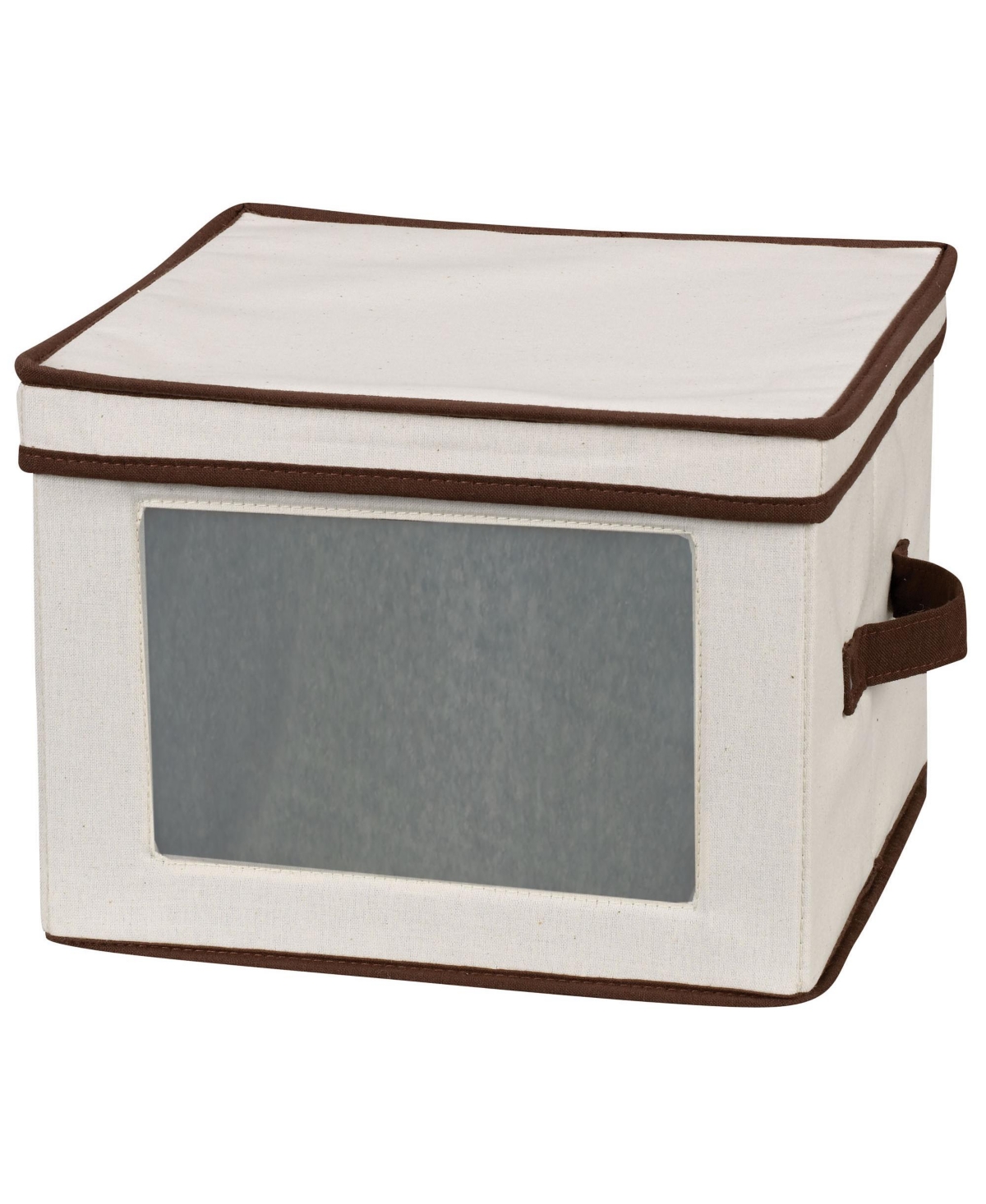Household Essentials Dinner Plate Storage Box In Cream,natural