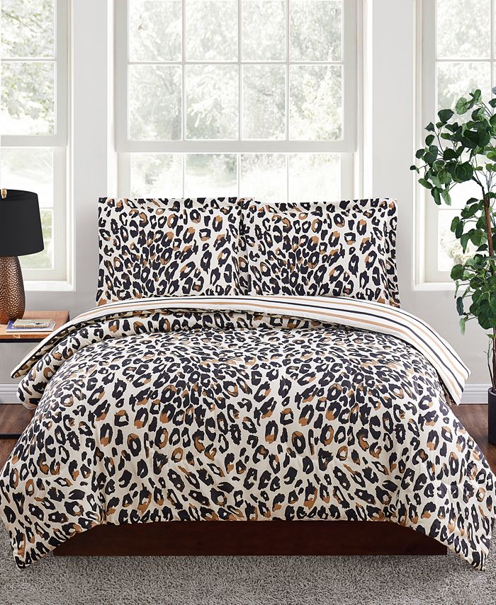 Pem America Leah 3Pc. Full/Queen Comforter Set, Created for Macy's Macy's