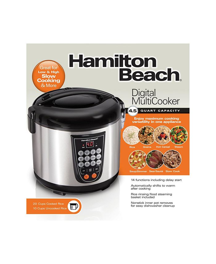 Hamilton Beach Digital Multi-Cooker - Macy's