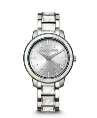 sofie pave silver tone smartwatch