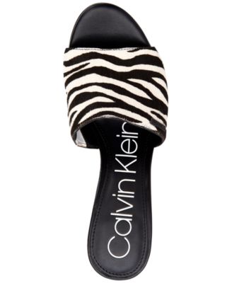 calvin klein britta wedge sandals