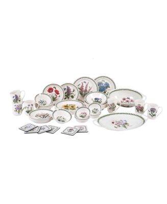 Portmeirion Botanic Garden 44 Pc. Dinnerware Set, Service for 6, Exclusively at Macy’s - Macy's