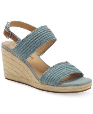 image of Lucky Brand Women-s Minjah Espadrille Wedge Sandals Women-s Shoes